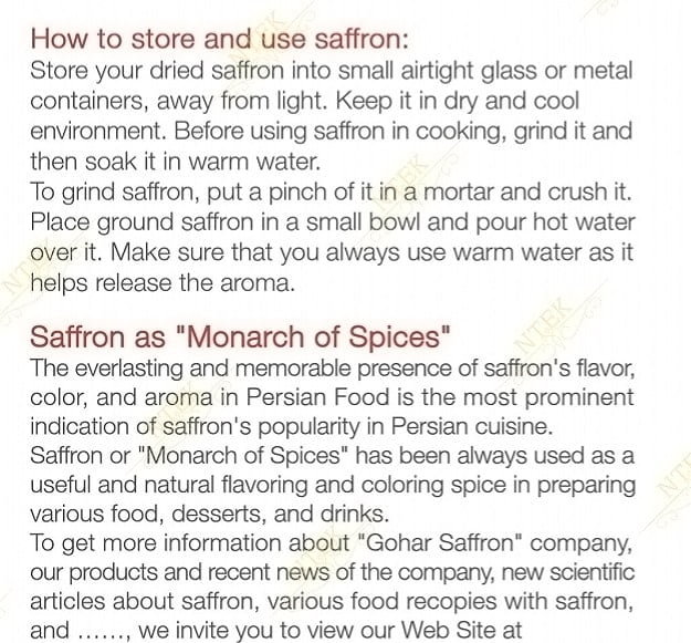saffron-ntek